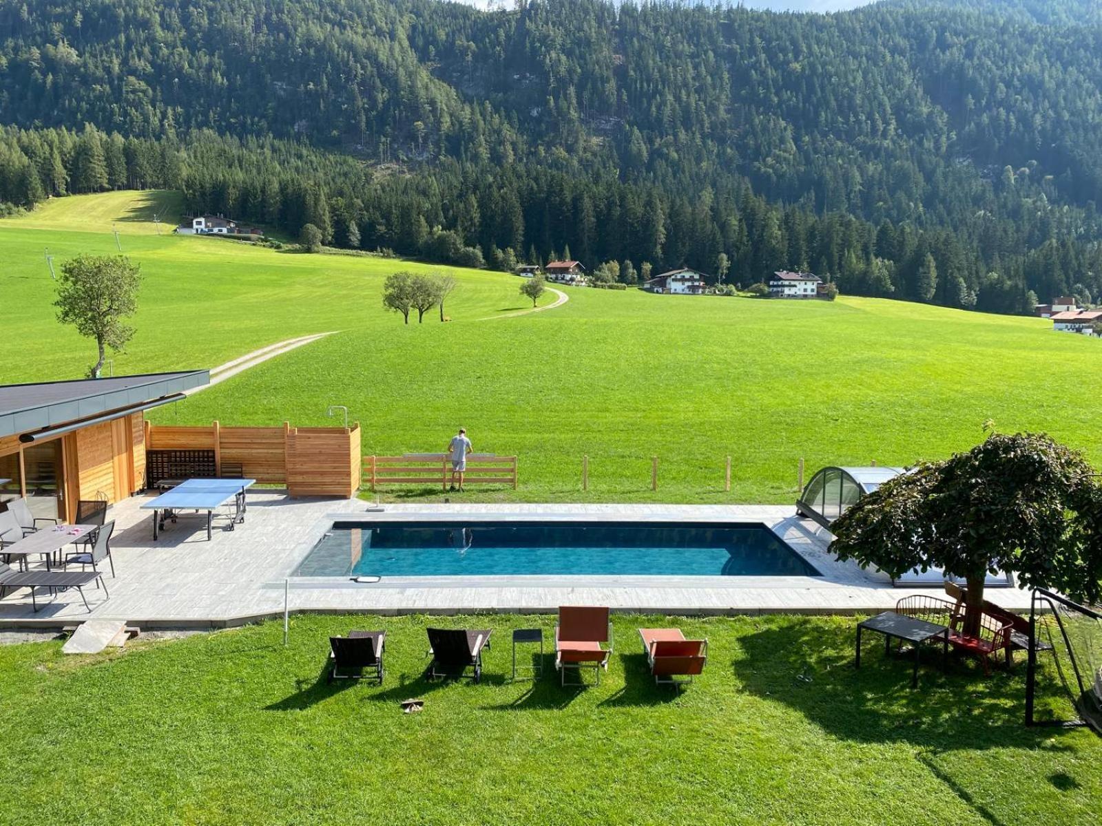 Mesnerhof Apartment Brandenberg Bagian luar foto